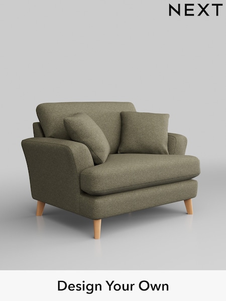 Tweedy Chenille/Mid Moss Green Conway Relaxed Sit (W44071) | £875