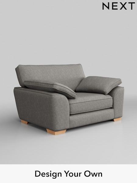 Tweedy Chenille/Mid Grey Stamford Grand Relaxed Sit (W44076) | £1,199