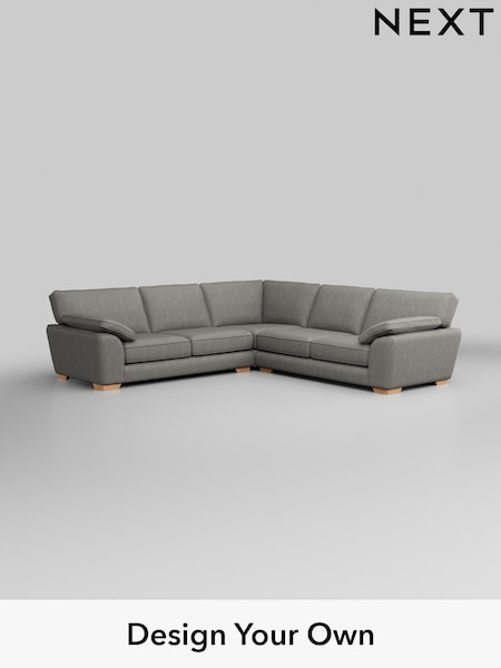 Tweedy Chenille/Mid Grey Stamford Grand Relaxed Sit (W44076) | £2,875