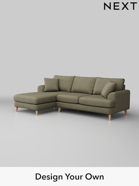 Tweedy Chenille/Mid Moss Green Parker (W44083) | £2,050