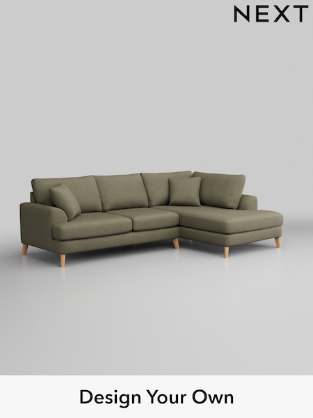 Tweedy Chenille/Mid Moss Green Parker (W44083) | £2,099