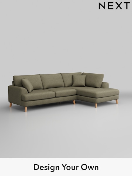Tweedy Chenille/Mid Moss Green Parker (W44083) | £2,199