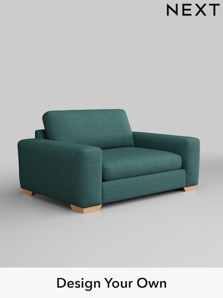 Tweedy Chenille/Dark Teal Green Houghton Deep Sit (W44088) | £1,050