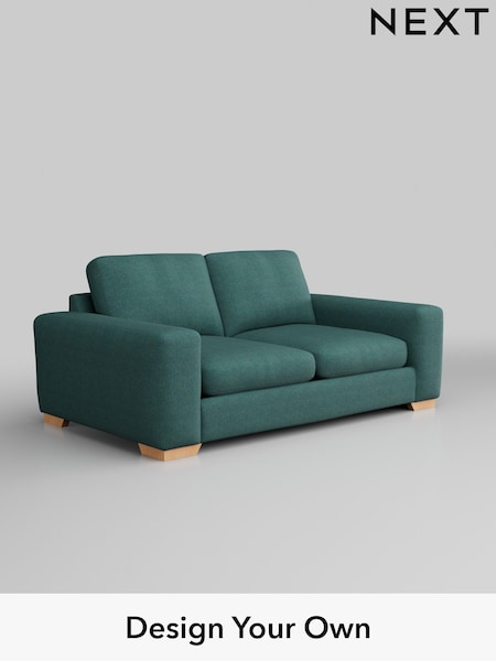 Tweedy Chenille/Dark Teal Green Houghton Deep Sit (W44088) | £1,150