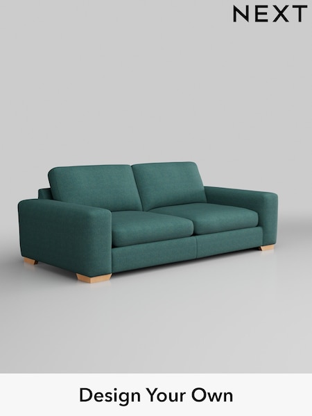 Tweedy Chenille/Dark Teal Green Houghton Deep Sit (W44088) | £1,350