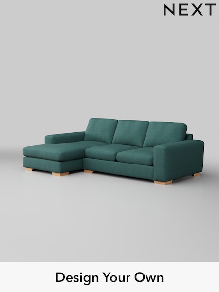 Tweedy Chenille/Dark Teal Green Houghton Deep Sit (W44088) | £1,899