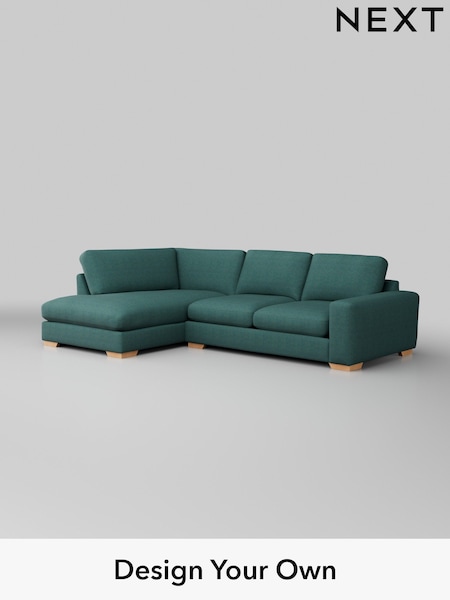 Tweedy Chenille/Dark Teal Green Houghton Deep Sit (W44088) | £2,099