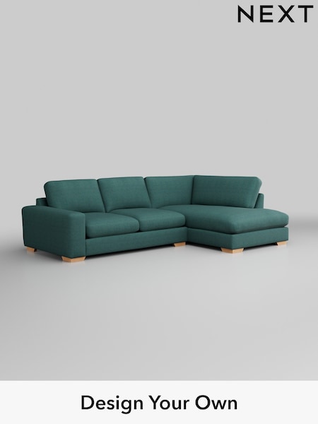 Tweedy Chenille/Dark Teal Green Houghton Deep Sit (W44088) | £2,099