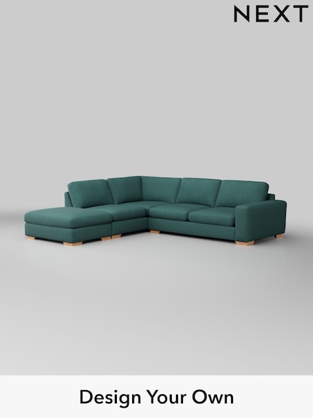 Tweedy Chenille/Dark Teal Green Houghton Deep Sit (W44088) | £2,450