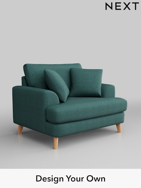 Tweedy Chenille/Dark Teal Green Parker (W44089) | £875