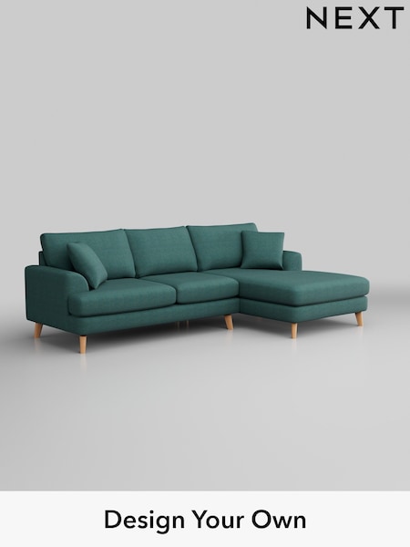 Tweedy Chenille/Dark Teal Green Parker (W44089) | £2,150