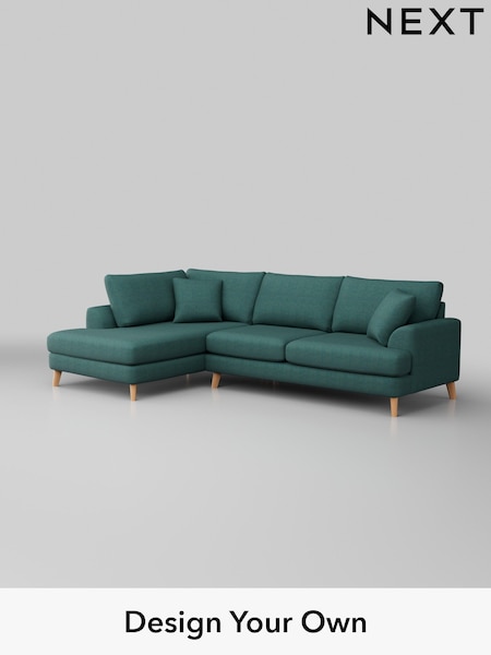 Tweedy Chenille/Dark Teal Green Parker (W44089) | £2,199