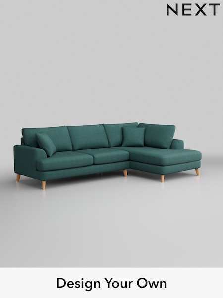 Tweedy Chenille/Dark Teal Green Parker (W44089) | £2,199