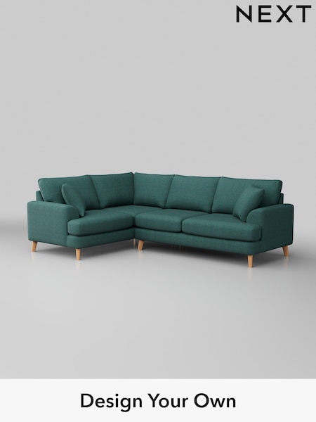Tweedy Chenille/Dark Teal Green Parker (W44089) | £2,175