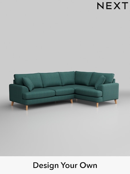 Tweedy Chenille/Dark Teal Green Parker (W44089) | £2,175