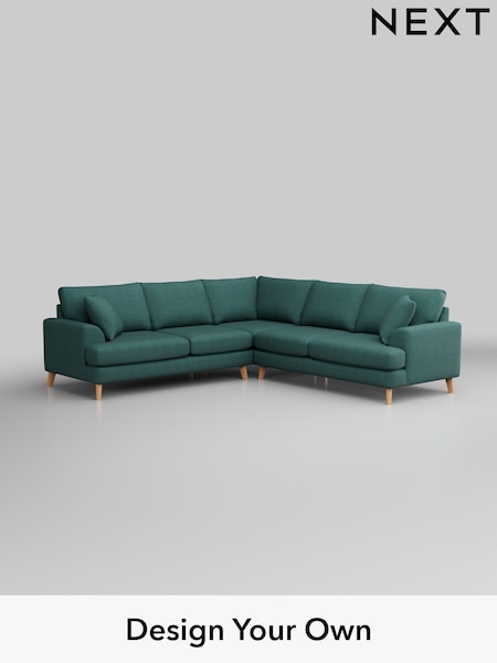Tweedy Chenille/Dark Teal Green Parker (W44089) | £2,575