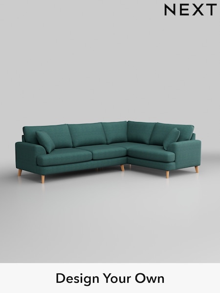 Tweedy Chenille/Dark Teal Green Parker (W44089) | £2,275