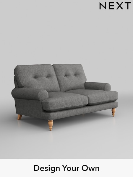Tweedy Chenille/Dark Grey Erin Buttoned Back Deep Sit (W44091) | £1,075