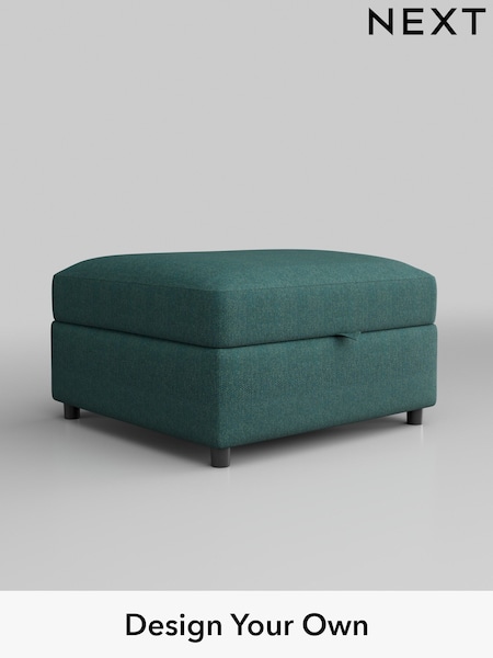 Tweedy Chenille/Dark Teal Green Parker Platform (W44103) | £450