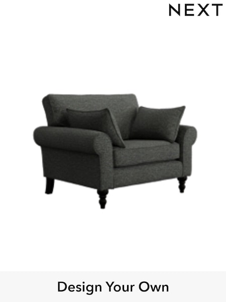 Tweedy Chenille/Dark Grey Mallory (W44106) | £625