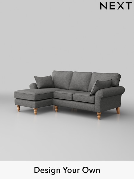 Tweedy Chenille/Dark Grey Mallory (W44106) | £1,350