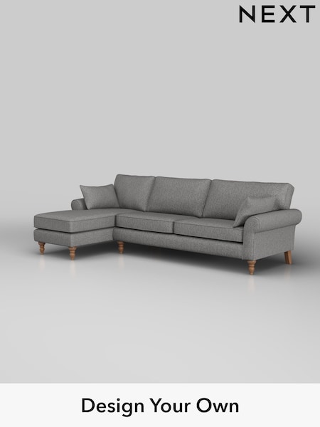 Tweedy Chenille/Dark Grey Mallory (W44106) | £1,450
