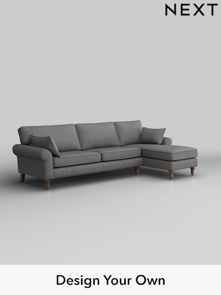 Tweedy Chenille/Dark Grey Mallory (W44106) | £1,450