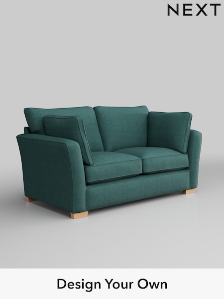 Tweedy Chenille/Dark Teal Green Heath Highback (W44108) | £1,025