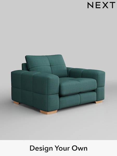 Tweedy Chenille/Dark Teal Green Brooke Deep Sit (W44127) | £1,225