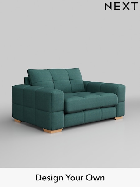 Tweedy Chenille/Dark Teal Green Brooke Deep Sit (W44127) | £1,425