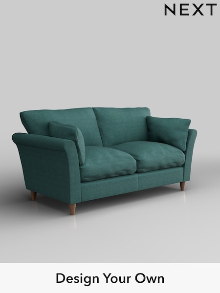 Tweedy Chenille/Dark Teal Green Hartley Relaxed Sit (W44129) | £1,075
