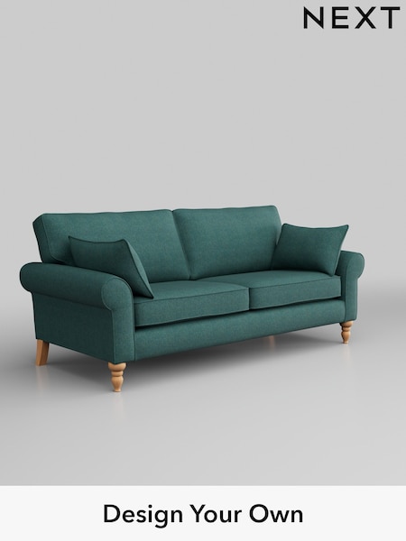 Tweedy Chenille/Dark Teal Green Mallory (W44131) | £899
