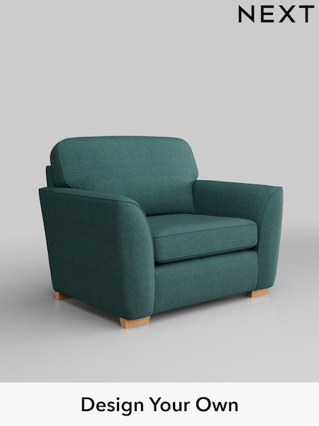 Tweedy Chenille/Dark Teal Green Malvern (W44132) | £625