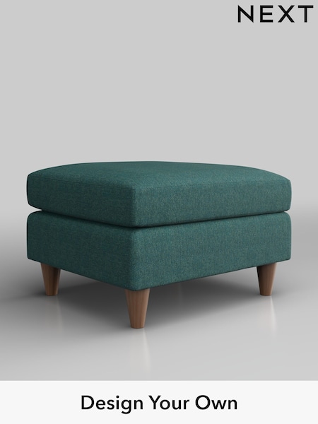 Tweedy Chenille/Dark Teal Green Elliot Highback (W44133) | £299