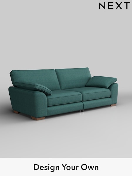 Tweedy Chenille/Dark Teal Green Stamford Grand Relaxed Sit (W44135) | £1,699