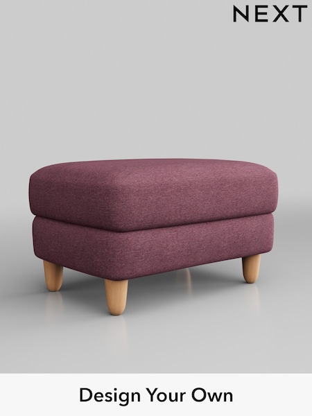 Tweedy Blend Easy Clean/Mid Mulberry Purple Campbell (W44155) | £375