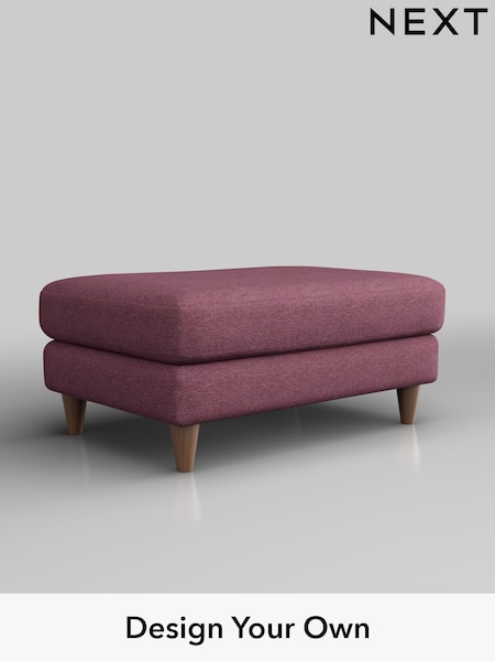 Tweedy Blend Easy Clean/Mid Mulberry Purple Hartley Relaxed Sit (W44156) | £375
