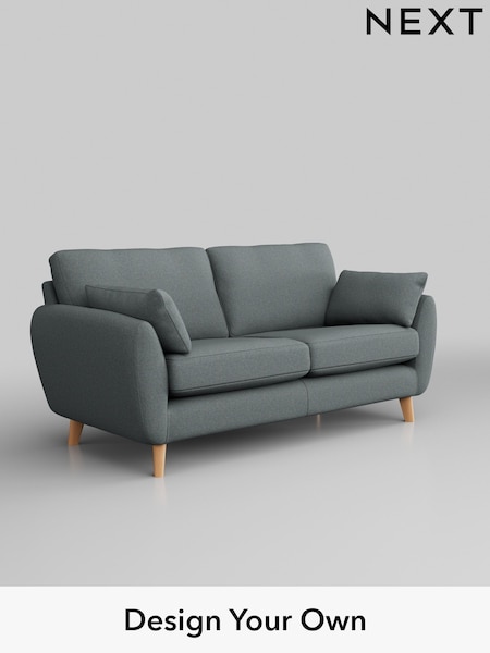 Tweedy Blend Easy Clean/Mid Slate Teal Green Wilson (W44162) | £899