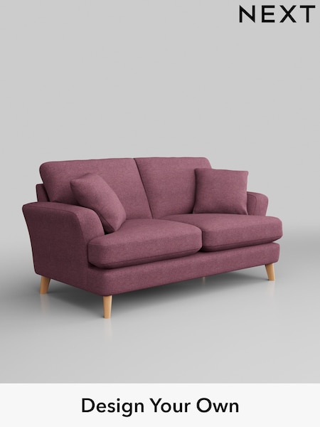 Tweedy Blend Easy Clean/Mid Mulberry Purple Conway Relaxed Sit (W44166) | £1,150