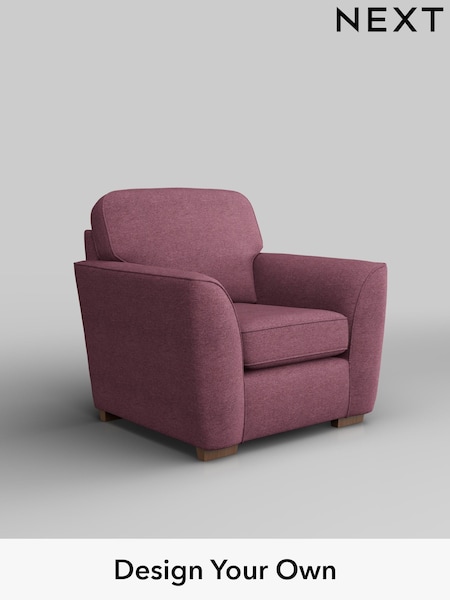 Tweedy Blend Easy Clean/Mid Mulberry Purple Malvern (W44167) | £525