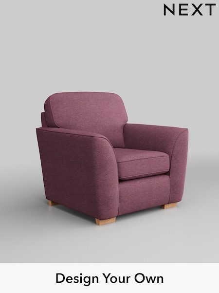 Tweedy Blend Easy Clean/Mid Mulberry Purple Malvern (W44167) | £525