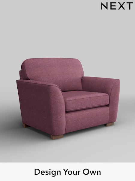 Tweedy Blend Easy Clean/Mid Mulberry Purple Malvern (W44167) | £625