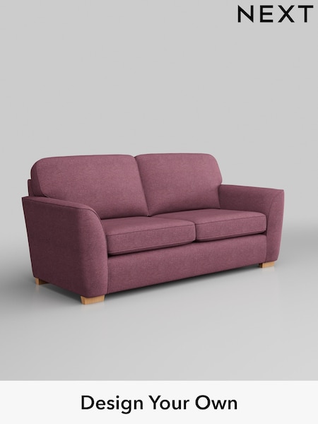 Tweedy Blend Easy Clean/Mid Mulberry Purple Malvern (W44167) | £975