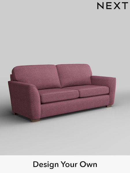 Tweedy Blend Easy Clean/Mid Mulberry Purple Malvern (W44167) | £1,075