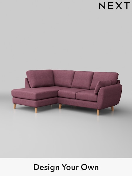 Tweedy Blend Easy Clean/Mid Mulberry Purple Wilson (W44170) | £1,475