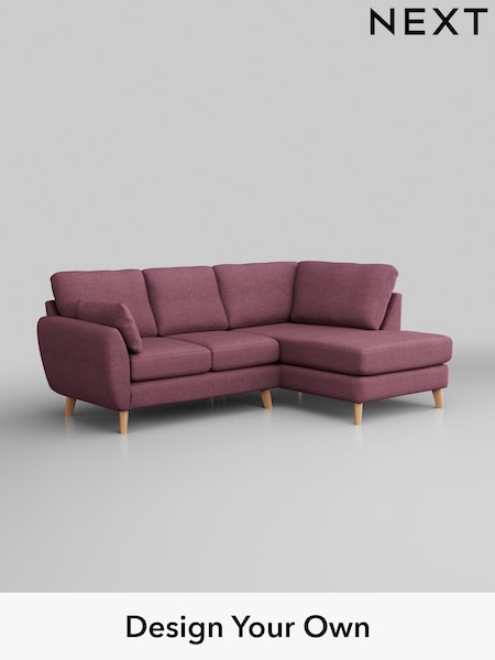 Tweedy Blend Easy Clean/Mid Mulberry Purple Wilson (W44170) | £1,475