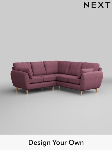 Tweedy Blend Easy Clean/Mid Mulberry Purple Wilson (W44170) | £1,450