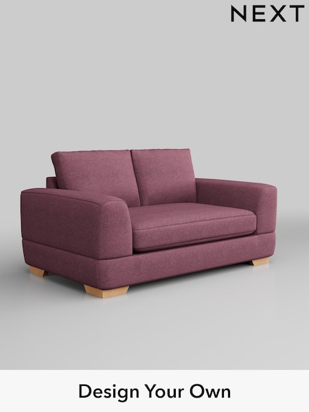 Tweedy Blend Easy Clean/Mid Mulberry Purple Clayton (W44177) | £1,025