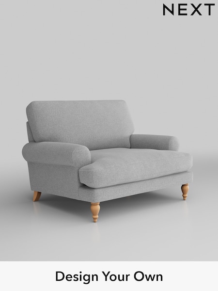 Tweedy Blend Easy Clean/Light Silver Grey Erin Deep Relaxed Sit (W44183) | £875