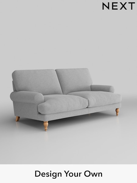 Tweedy Blend Easy Clean/Light Silver Grey Erin Deep Relaxed Sit (W44183) | £1,175